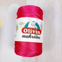Олівін Макраме (Olivin Makrame) 100г/100м 613 рожевий