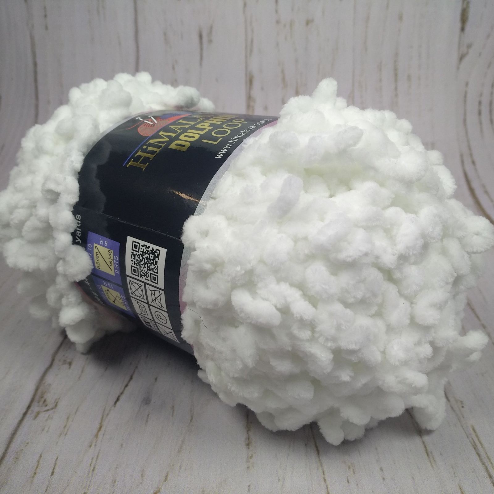 Гімалая Долфін Луп (Himalaya Dolphin Loop) 100г/44м 112-01 білий