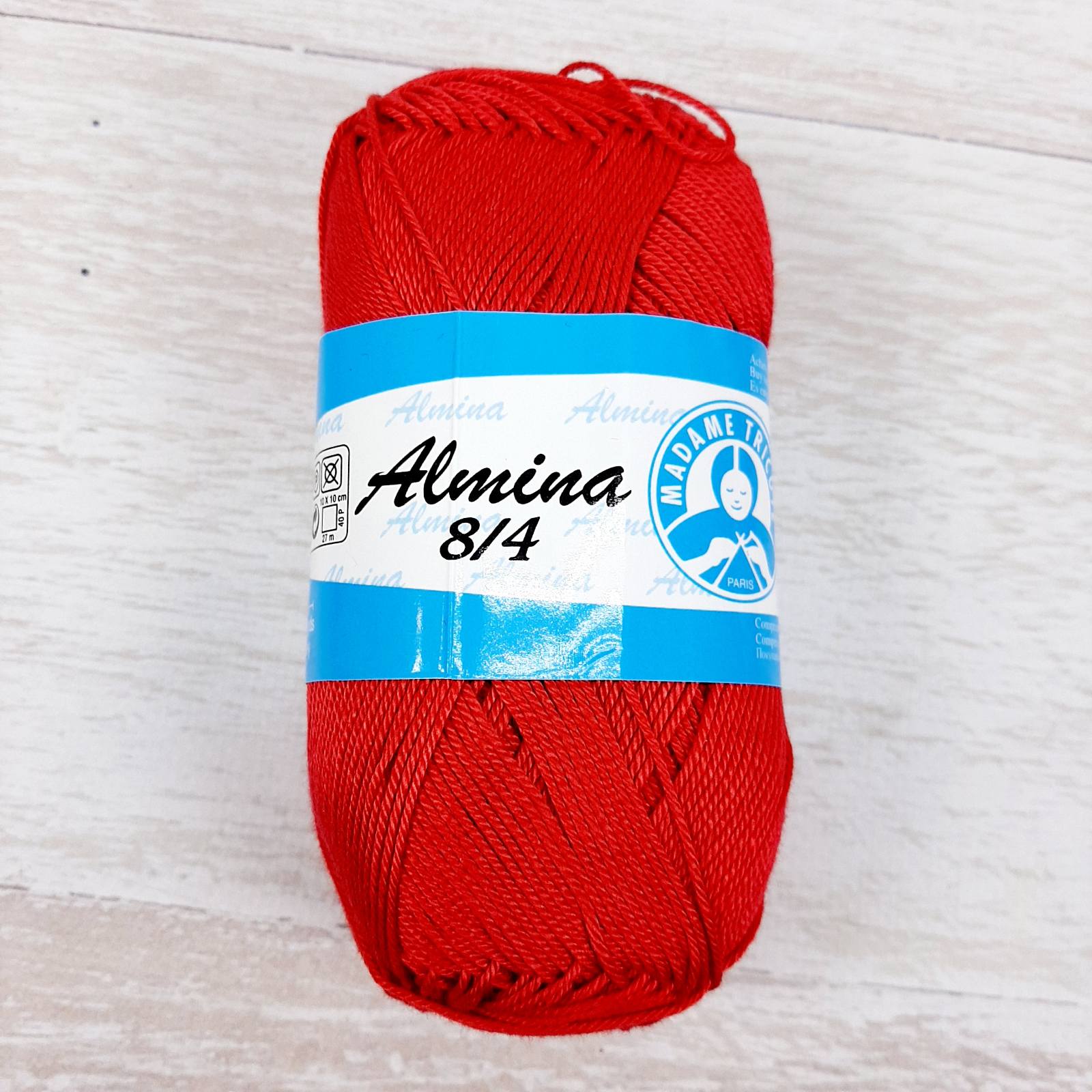 Мадам Трікоте Альміна (Madame Tricote Almina) 50г/169 5325 червоний