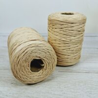 Шнур ПЕФ вязаний 2,5мм 200м №133 кемел 0393 без наповнювача