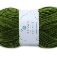 ПопЯрн Велвет (PopYarn Velvet) 100г/120м 020 хакі