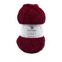 ПопЯрн Велвет (PopYarn Velvet) 100г/120м 008 вишня