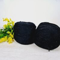 Сток бавовна меланж 100г/200м чорний