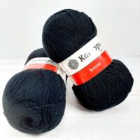 Картопу Кристал (Kartopu Crystal) 100г/450м 940 чорний