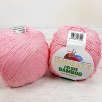 Гімалая Делюкс Бамбук ( HimalayaDeluxe Bamboo) 100г/250м 124-07 рожевий