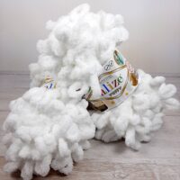 Алізе Пуффі (Alize Puffy) 100г/9,5м 055 білий