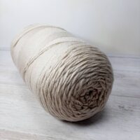 Сток акрил однотон 100г/190м світло-бежевий