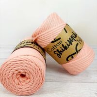 Шнур Шикімікі Котон Файл (Shikimiki Cotton Filled) 5мм 200г/100м 17012 лососевий