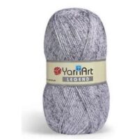 Ярнарт Легенд  100г/300м 8801 серый