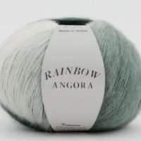 Візел Рейнбов Ангора (Vizell Rainbow Angora) 100г/550м 024 сіро-зелений