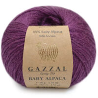 Газзал Бебі Альпака (Gazzal Baby Alpaca) 50г/160м 46009 фіолет
