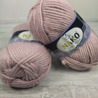 Нако Спорт Вул (Nako Sport Wool) 100г/120м 10639 припорошена троянда світла