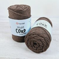 Ярнарт макраме Cord 3mmYarnArt 769 шоколад