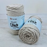 Ярнарт макраме Cord 3mmYarnArt 753 світло-бежевий