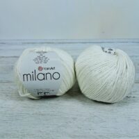 Ярнарт Мілано (YarnArt Milano) 50г/130м 851 білий