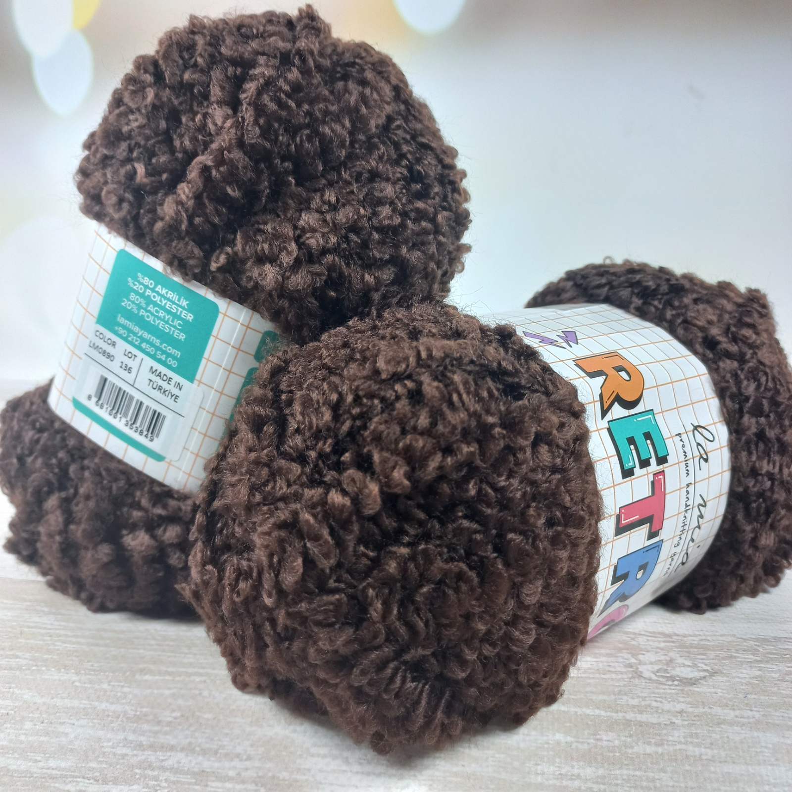 La Mia RETRO 100г/100м 0890 коричневий