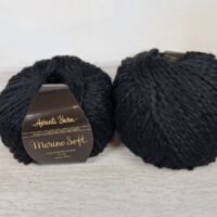 Анвані Ярн Меріно Софт( Avanti Yarn Merino Soft) 100г/90м 12 чорний