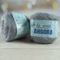 La Mia ANGORA 50г/130м 134 сірий темний