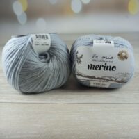 La Mia MERINO 50г/175м 047 сірий