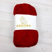 Пряжа Китай Ангора 50г/350м 925 винный