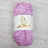 Пряжа Китай Ангора 50г/350м 03 нежная сирень