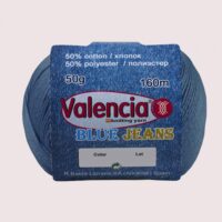 Валенсія Блу Джинс (Valencia Blue Jeans) 50г/160м 815 джинс