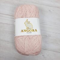 Пряжа Китай Ангора 50г/350м 02 пудра