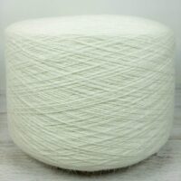 Пряжа Китай Ангора 50 100г/900м H12 белый