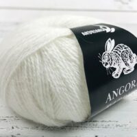 Андриано Ангора Реббит 50г/350м 92-1 белый