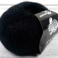 Андриано Ангора Реббит 50г/350м 92-10 черный