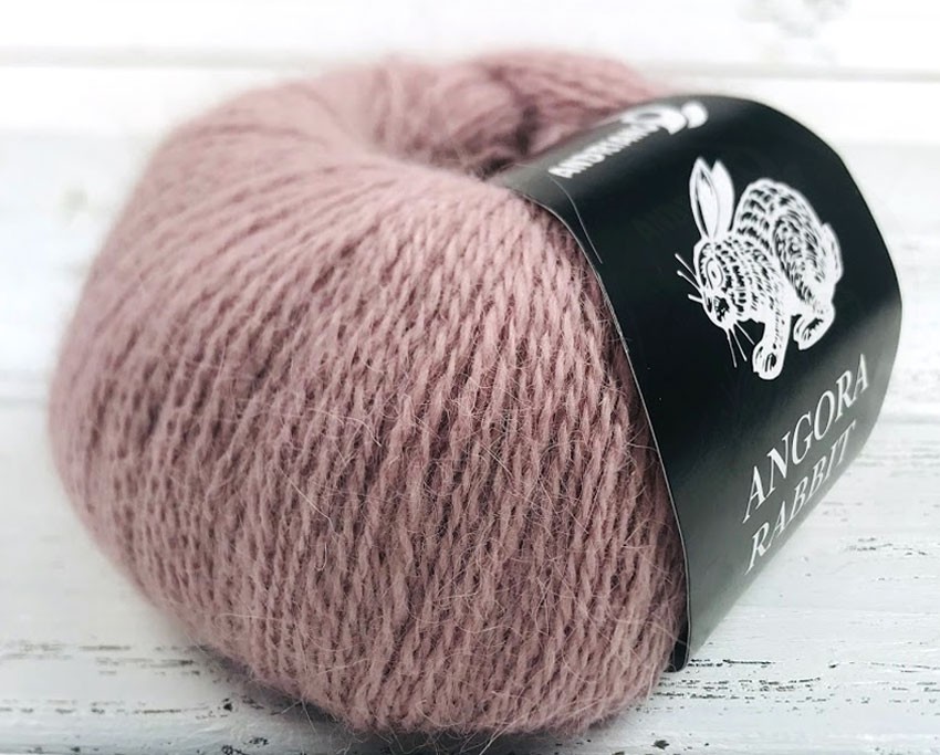 Андриано Ангора Реббит 50г/350м 92-21 пыльная роза