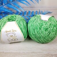 Мікровелюр Пуфі Італія 50г/300м 844 трав'яний