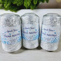 Аванти Ярн Рясна паєтка (Avanti Yarn) 100г/500м 01 белый