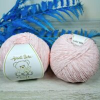 Мікровелюр Пуфі Італія 50г/300м 909 рожевий пастельний