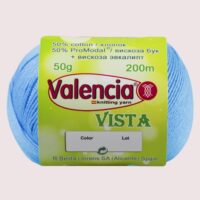 Валенсія Віста (Valencia Vista) 50г/200м 961 блакитний