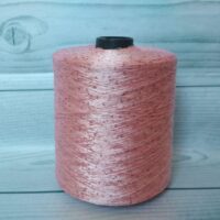 Пряжа Бобина Пайета 2мм 100г/800м розовый