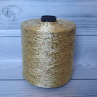 Пряжа Бобина Пайета 3мм 100г/800м лимонный