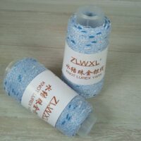 Китай KNOT YARN Шишибрики 50г/500м 31 голубий Вузликовий люрекс