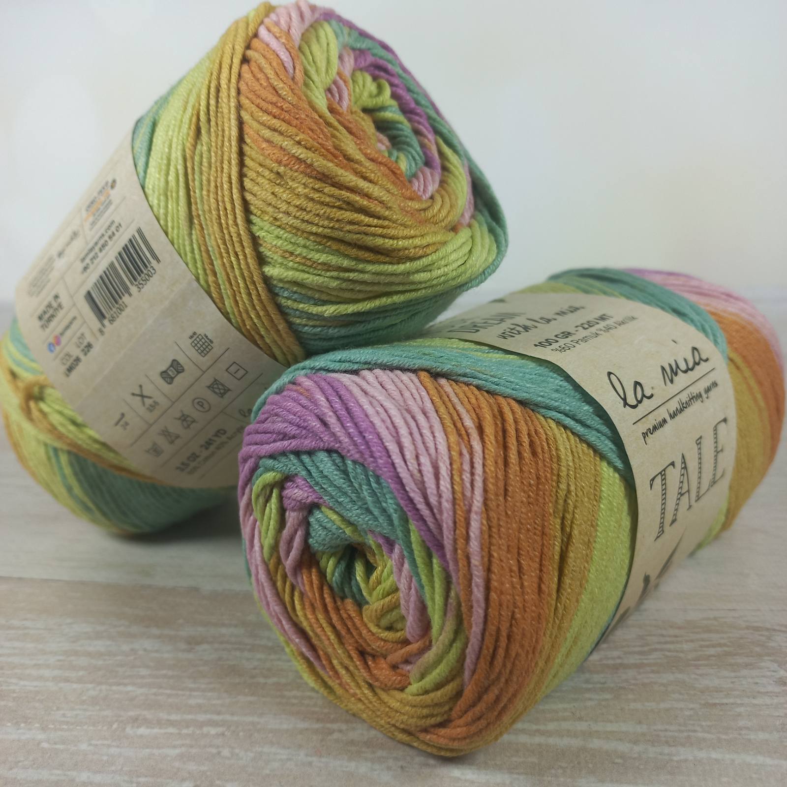 La Mia TALE 100г/220м 026 гiрчично-фiолетова