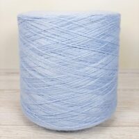 Пряжа Китай Ангора 50 100г/900м F49 светло-голубой