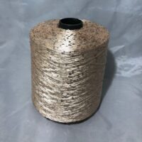 Пряжа Бобина Пайета 3мм 100г/800м крем