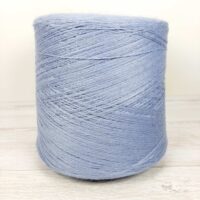 Пряжа Китай Ангора 50 100г/900м F48 голубой