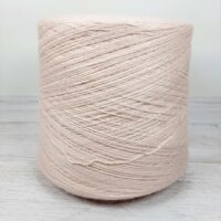 Пряжа Китай Ангора 50 100г/900м F02 пудрово-розовый