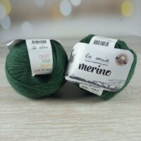 La Mia MERINO 50г/175м 801 темно-зелений