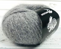Андриано Ангора Реббит 50г/350м 611 серый
