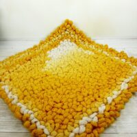 Коврик Желтая петелька 40*40см