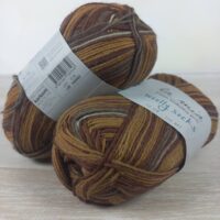 La Mia WOOLLY SOCKS 50г/210м 09 коричневий меланж