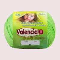 Валенсія Бебі Котон (Valencia Baby Cotton) 50г/160м 732 салатовий