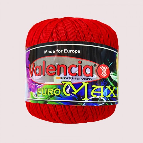 Валенсія Євро Максі (Valencia Euro Maxi) 100г/565м 601 червоний