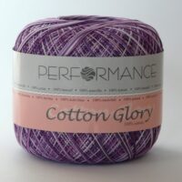 Пряжа Сиам Коттон Глори 20 50г/365м 623 сиренево-фиолетовый